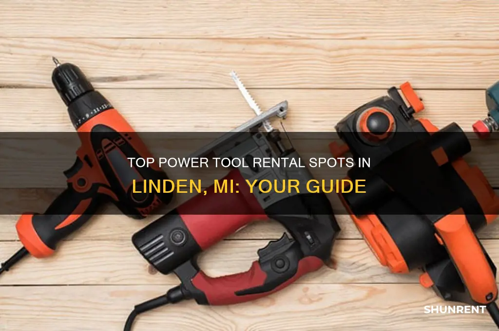where to rent power tools in linden mi
