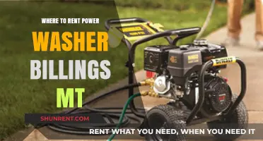 Where to Rent Power Washers in Billings, MT: Top Local Options