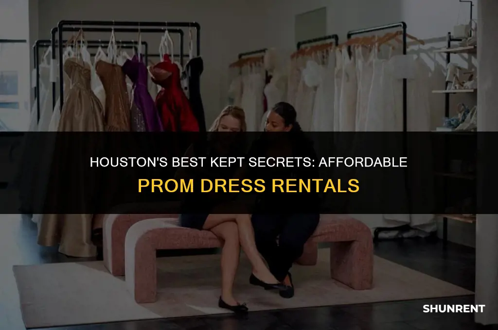 where to rent prom dresses in houston