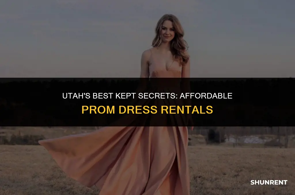 where to rent prom dresses in utah