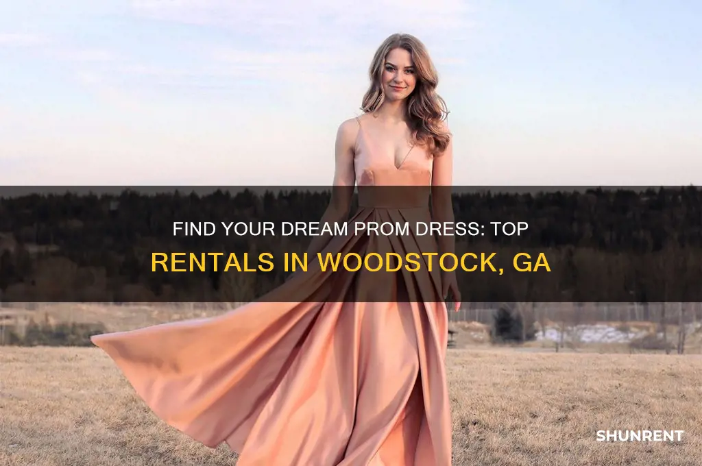 where to rent prom dresses in woodstock ga