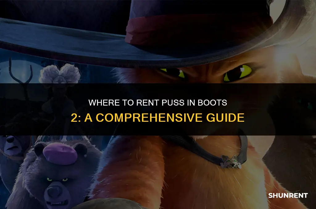 where to rent puss in boots 2