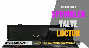 Where to Rent a Sprinkler Valve Locator: A Comprehensive Guide