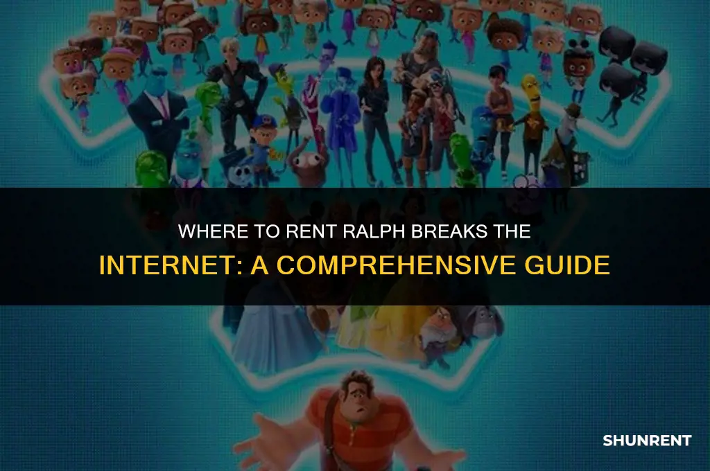 where to rent ralph breaks the internet