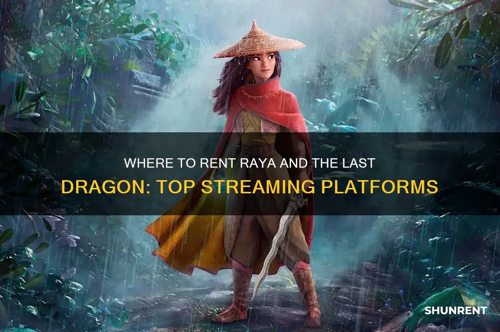 where to rent raya and the last dragon