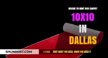 Rent Red Carpet 10x10 in Dallas: Top Locations & Tips