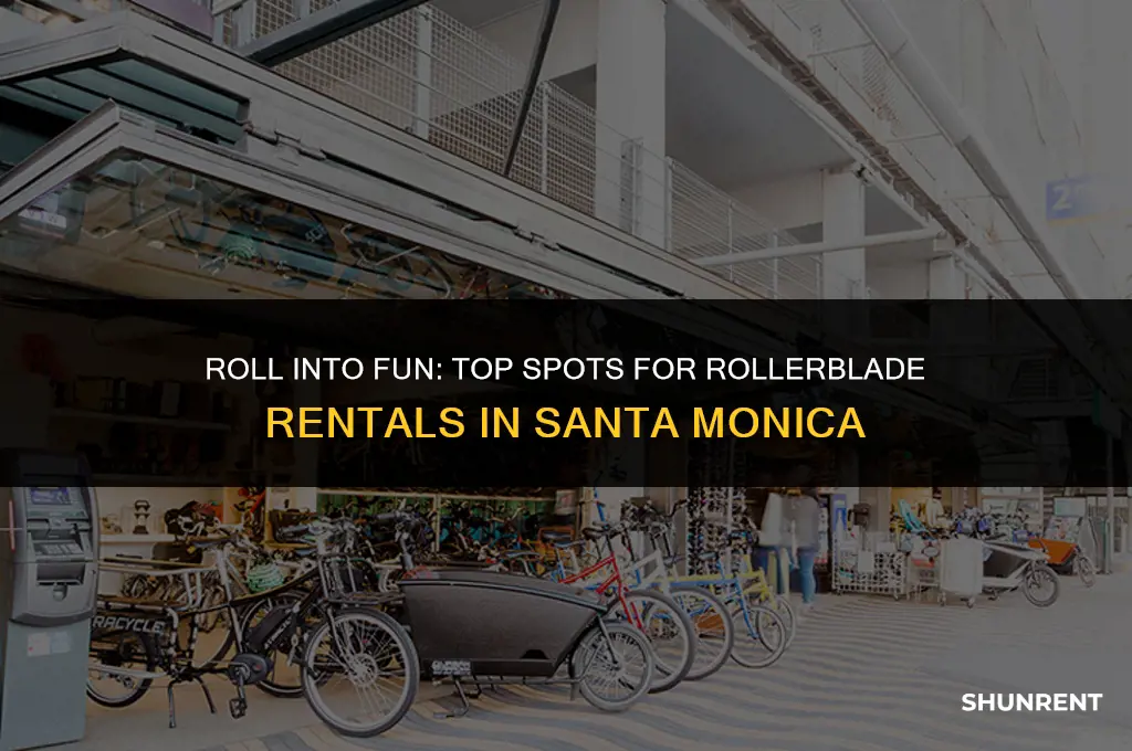 where to rent rollerblades in santa monica