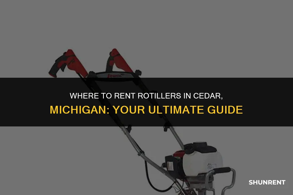 where to rent rotillers in cedar michigan