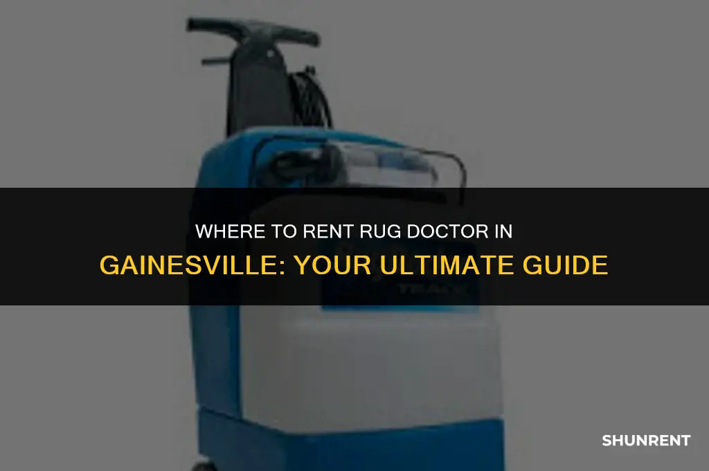 where to rent rug doctor in gainesville