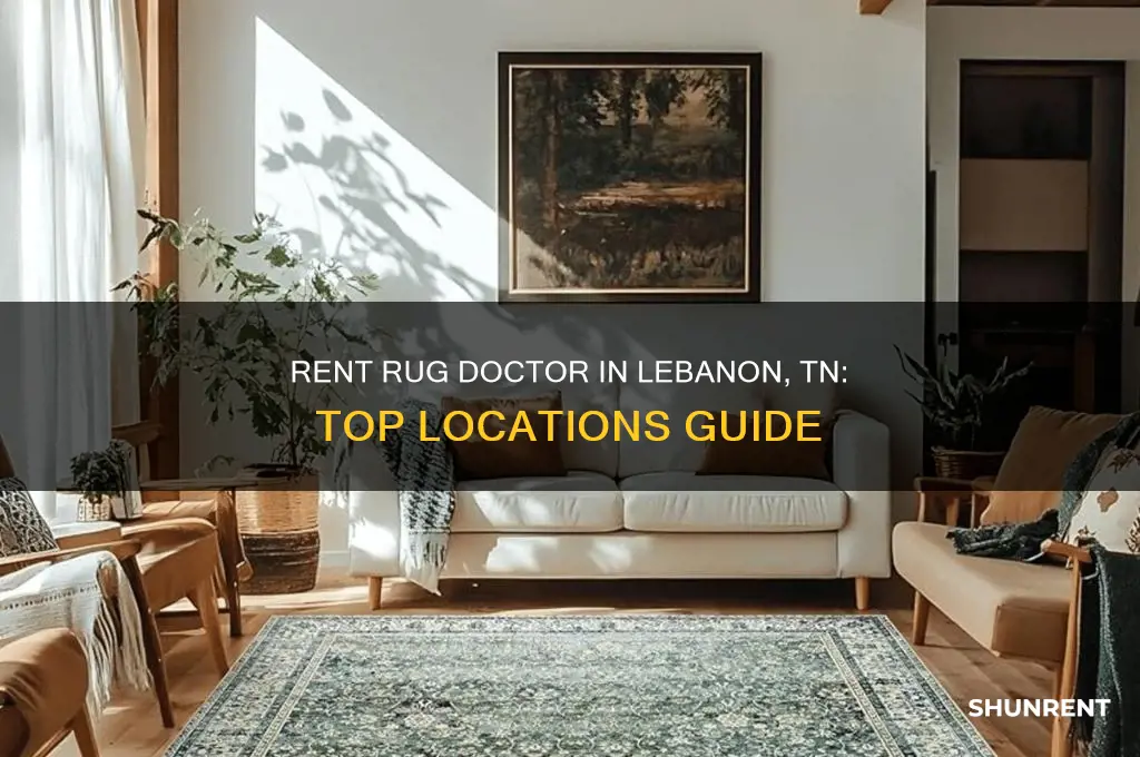 where to rent rug doctor in lebanon tn