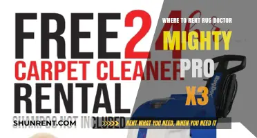 Top Locations to Rent Rug Doctor Mighty Pro X3 for Deep Cleaning