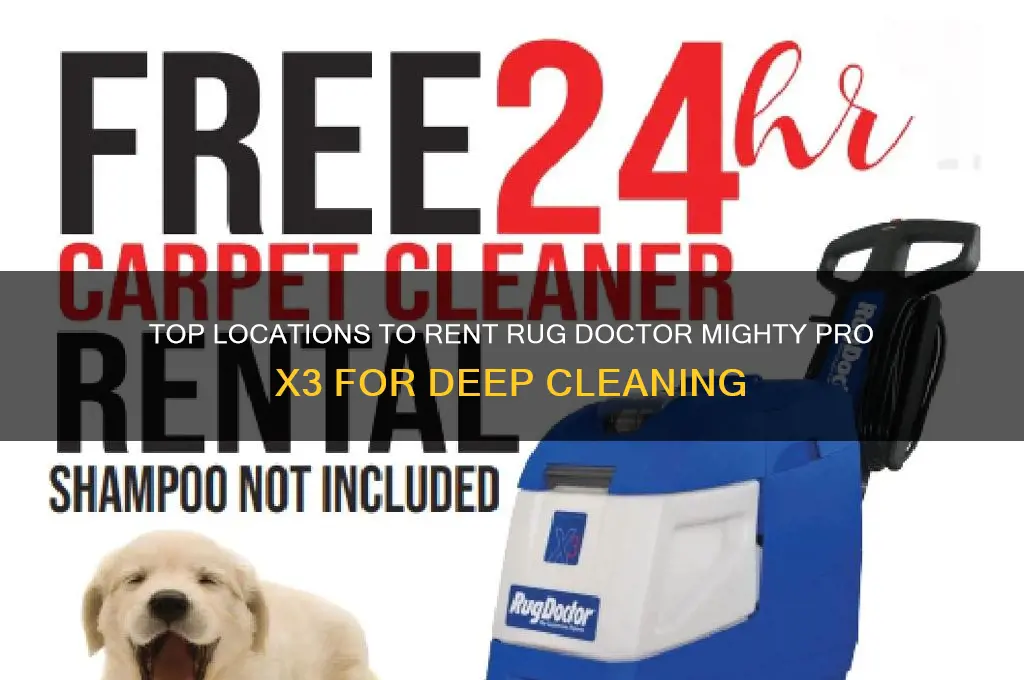 where to rent rug doctor mighty pro x3