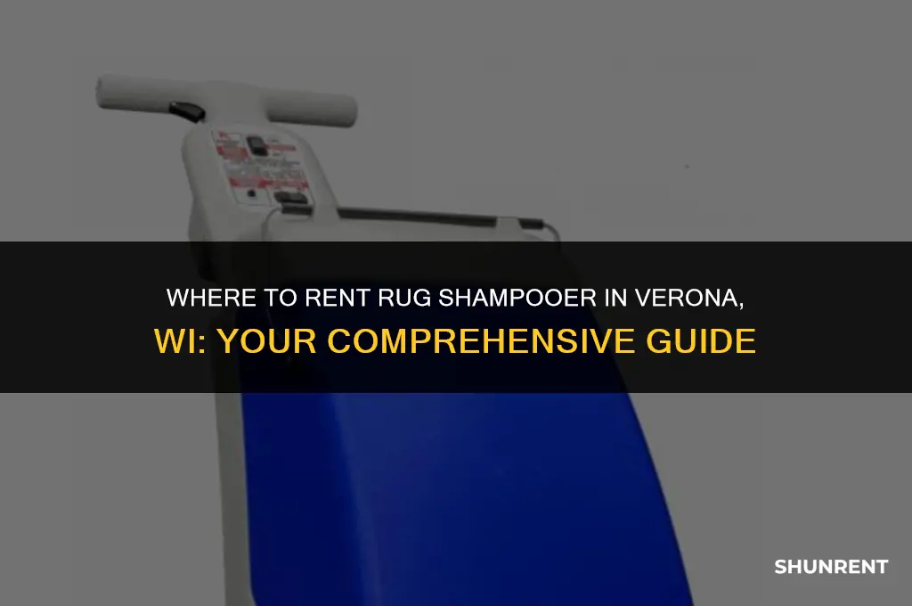 where to rent rug shampooer verona wi
