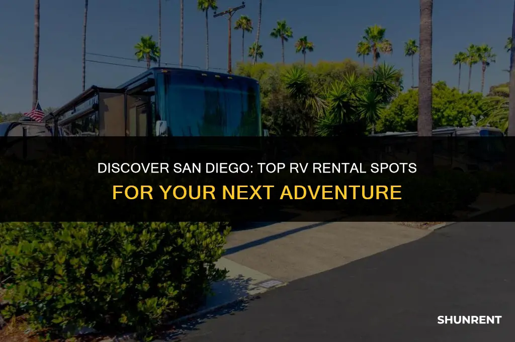 where to rent rv in san diego