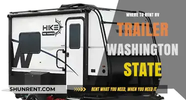 Explore Washington State: Top RV Trailer Rental Spots