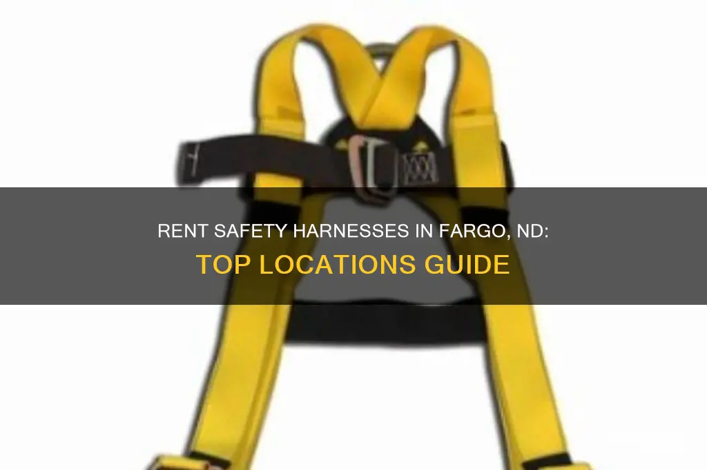 where to rent safety harness in fargo nd