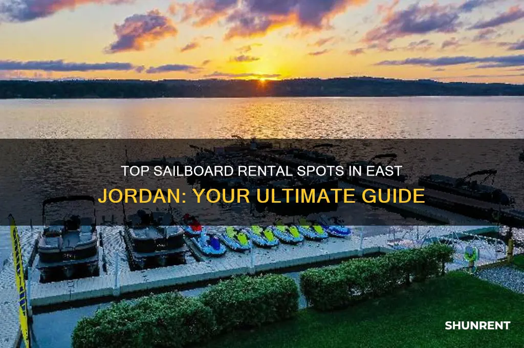 where to rent sail boards in east jordan