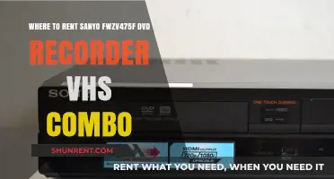 Rent Sanyo FWZV475F DVD Recorder VHS Combo: Top Locations