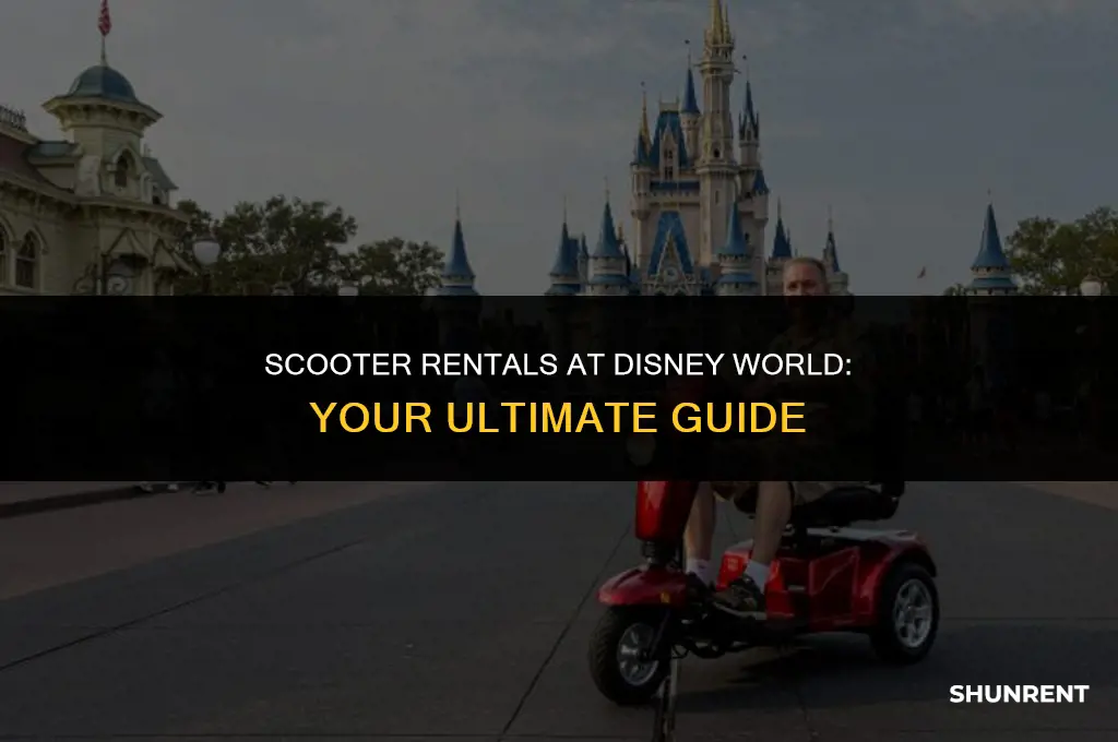 where to rent scooter at disney world