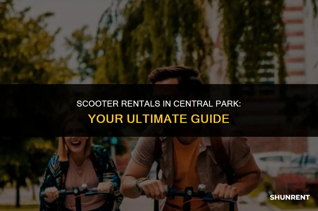 where to rent scooters in central park