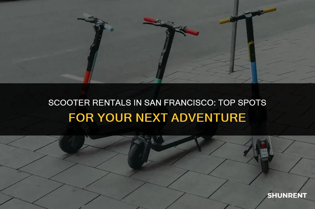 where to rent scooters in san francisco