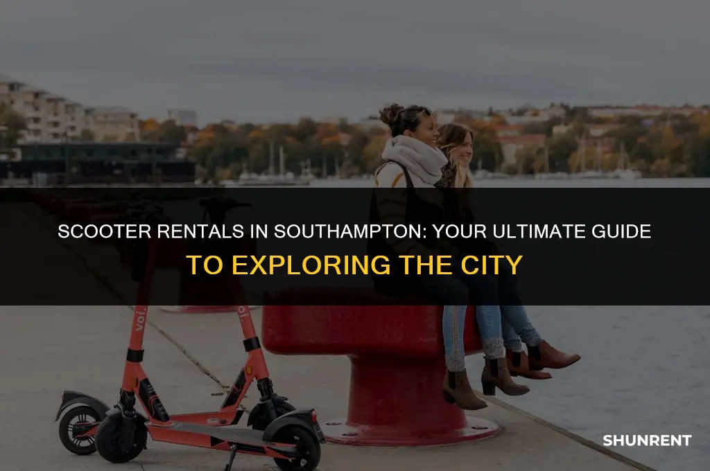 where to rent scooters in southampton uk