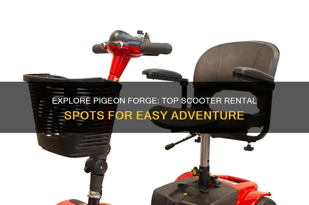 where to rent scotters in pigeon forge tn
