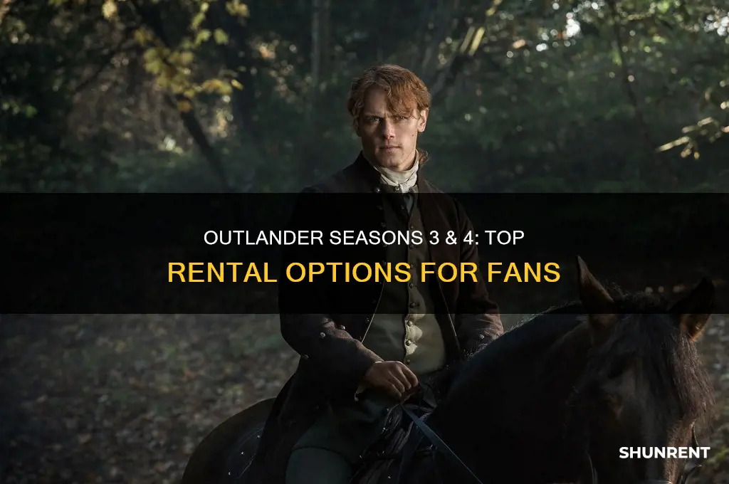 where to rent season 3 and 4 outlander