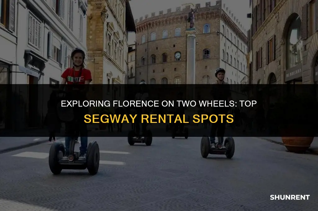 where to rent segways in florence italy