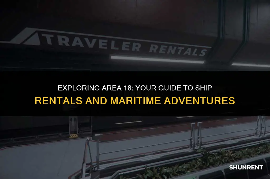 where to rent ships in area 18