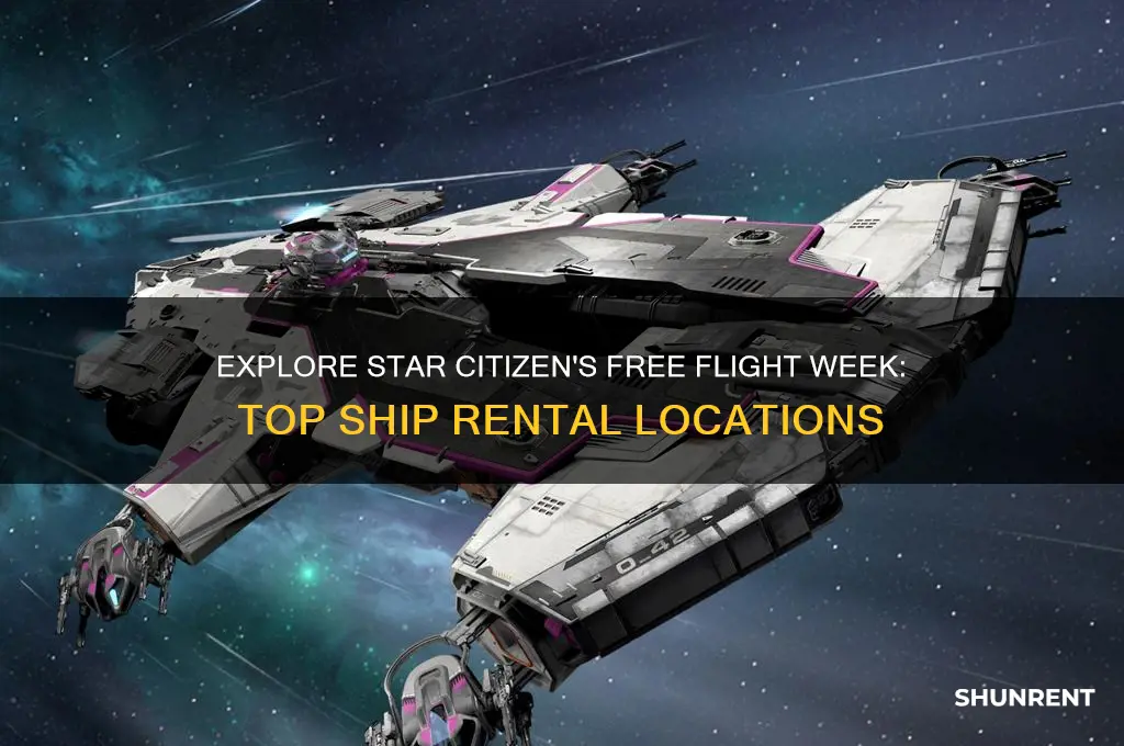 where to rent ships star citizen free flight week