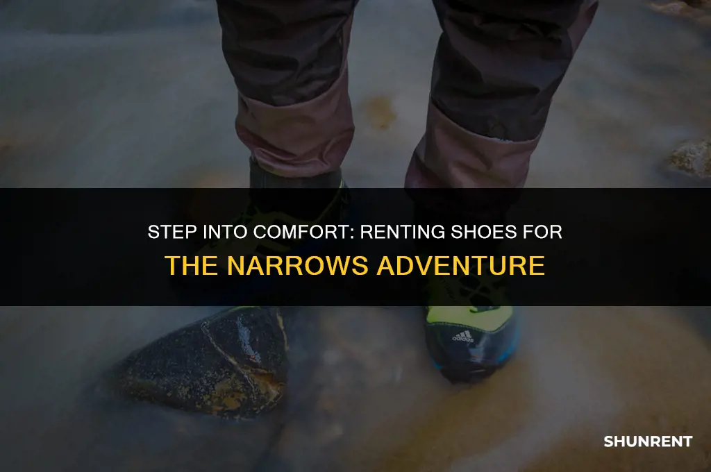 where to rent shoes for the narrows