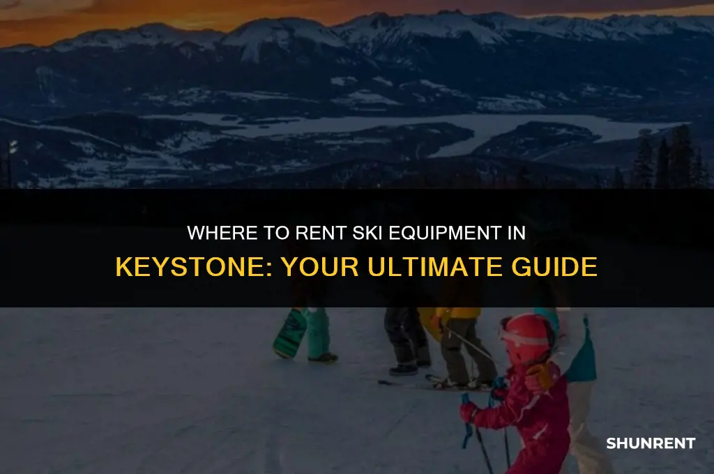where to rent ski equipment in keystone
