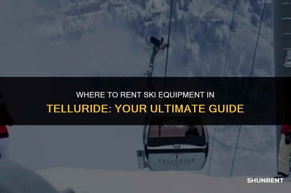where to rent ski equipment in telluride