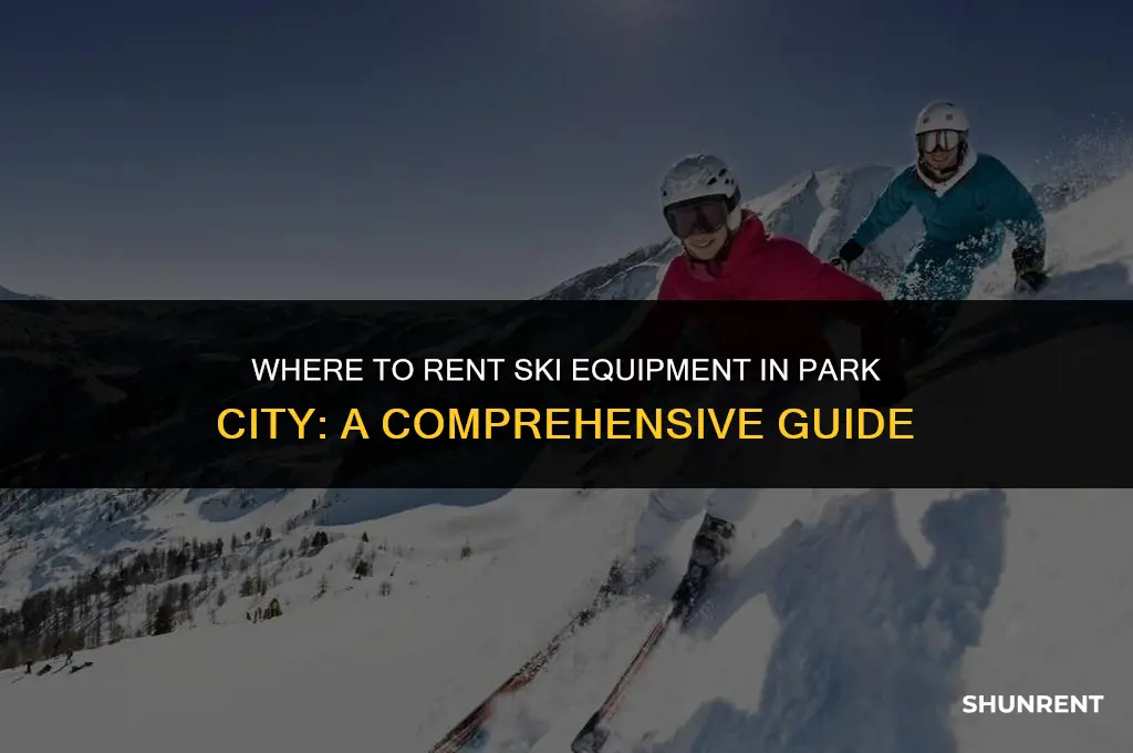 where to rent ski equipment park city