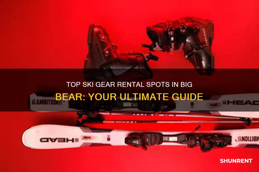 where to rent ski gear in big bear