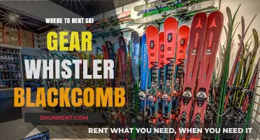 Where to Rent Ski Gear Whistler Blackcomb