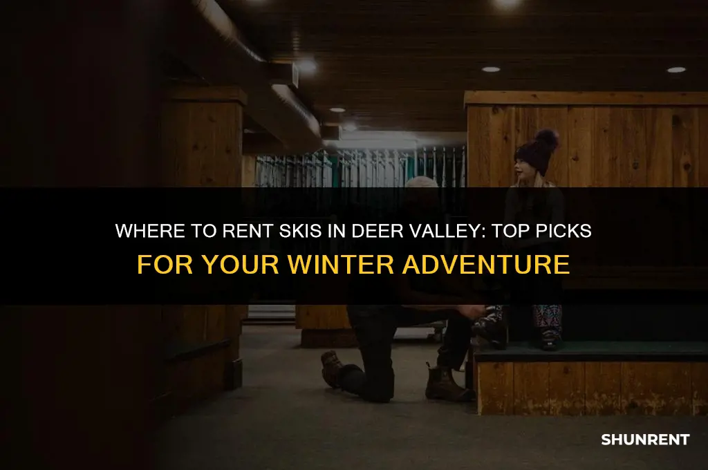 where to rent skiis in deer valley