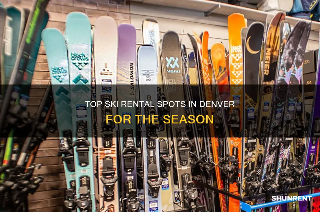where to rent skis for the season denver