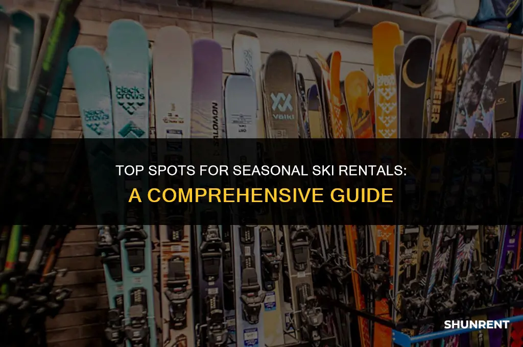 where to rent skis for the season