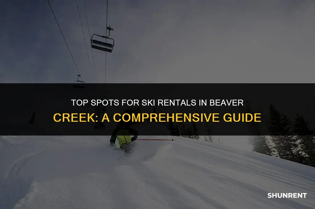 where to rent skis in beaver creek