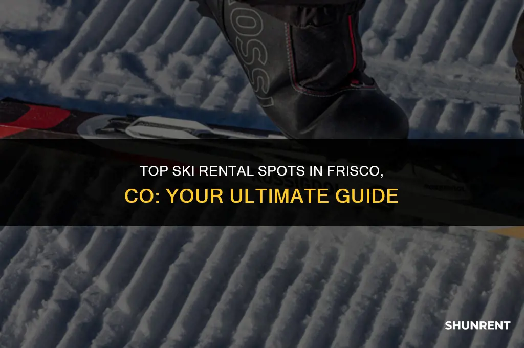 where to rent skis in frisco co