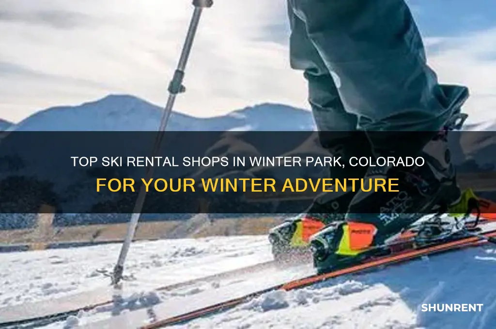 where to rent skis in winter park colorado