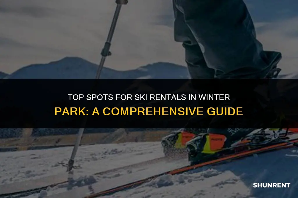 where to rent skis in winter park