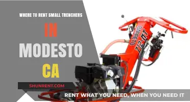 Rent Small Trenchers in Modesto, CA: Top Local Options