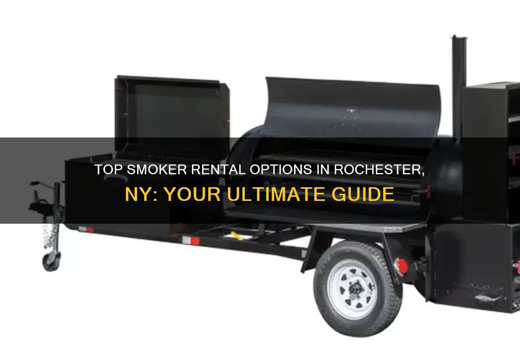 where to rent smokers in rochester new york