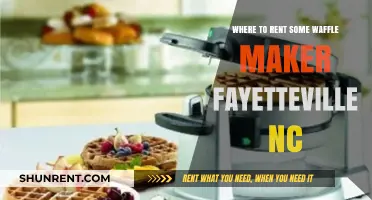 Top Waffle Maker Rental Spots in Fayetteville, NC