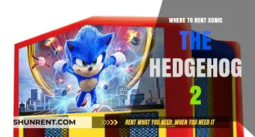 Where to Rent Sonic the Hedgehog 2: A Comprehensive Guide