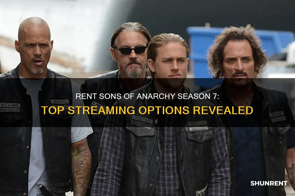 where to rent sons of anarchy season 7