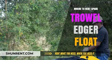 Essential Gardening Tools: Where to Rent Spade, Trowel, Edger, and Float